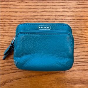 Small Coach Leather Wallet